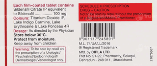 Silagra 100 Mg Tablet 10